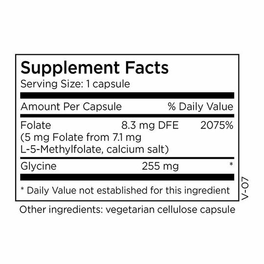 L-Methylfolate - 5 mg, MTM