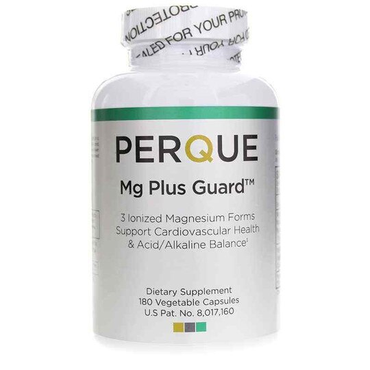 Mg Plus Guard Three Ionized Magnesium Forms, 180 Veg Cap, PRQ