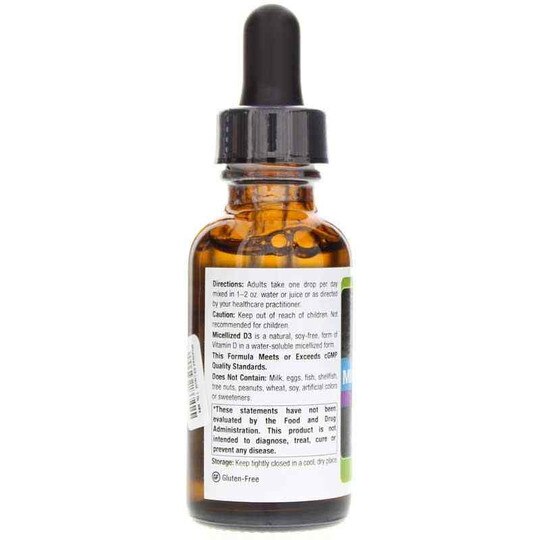 Micellized D3 Liquid, 1 Oz, NBX