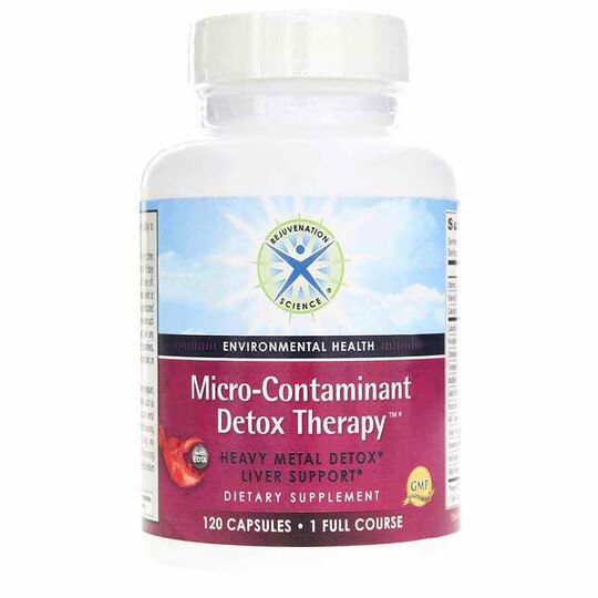 Micro-Contaminant Detox Therapy, 120 Capsules, FJS
