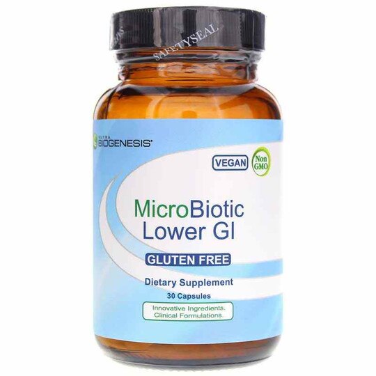 MicroBiotic Lower GI, 30 Capsules, NBG