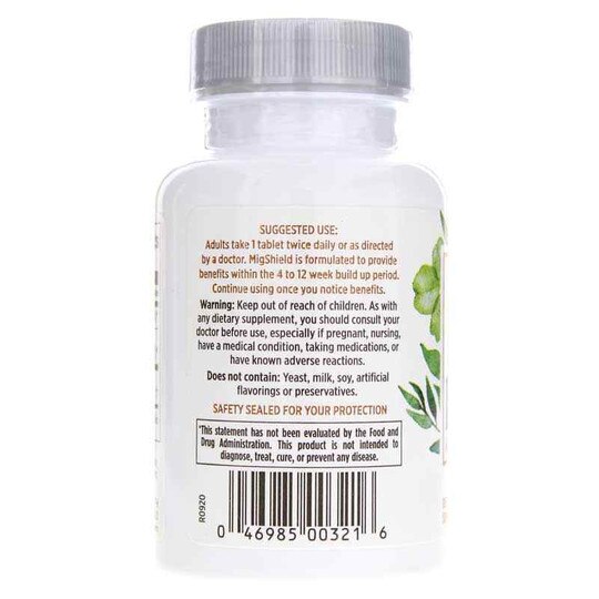 MigShield, 60 Tablets, QHT