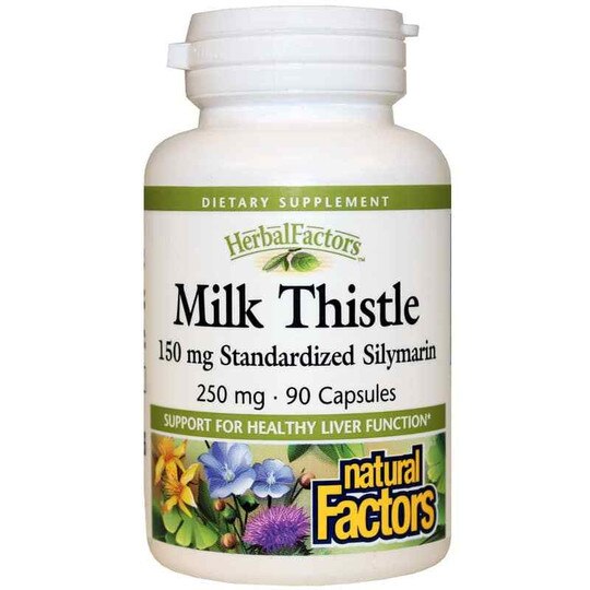 Milk Thistle 250 Mg, 90 Capsules, NF