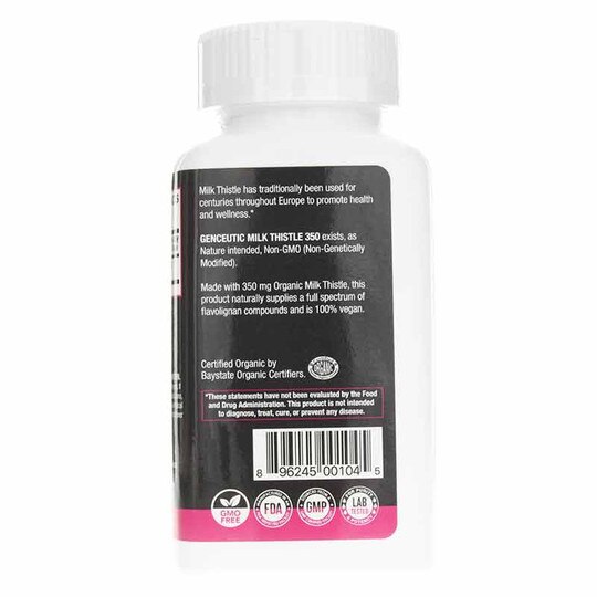 Milk Thistle 350 Mg, 60 Capsules, GNT
