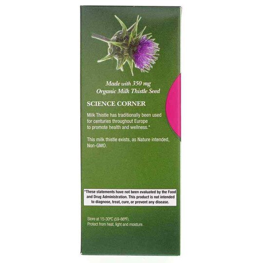 Milk Thistle 350 Mg, 60 Capsules, GNT