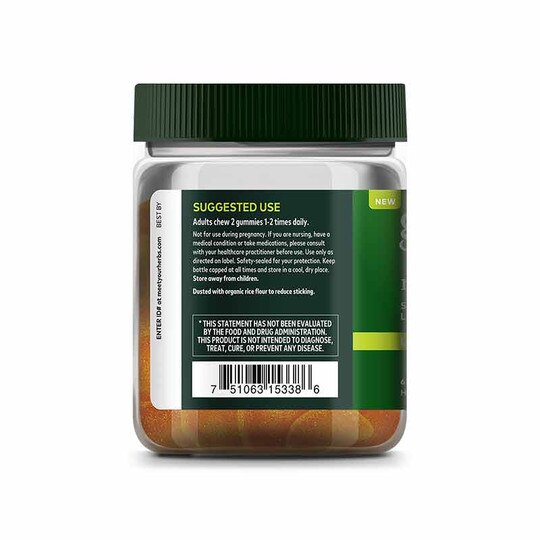 Milk Thistle Gummies Lemon Flavor, 60 Vegan Gummies, GH