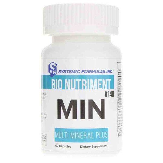 MIN Multi Mineral Plus, 60 Veg Capsules, SSF