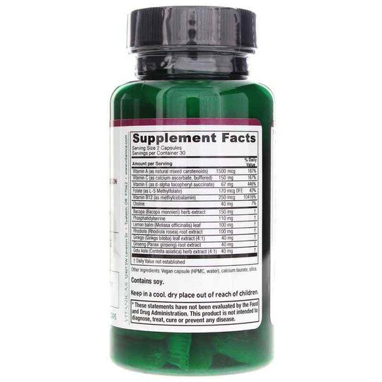 MindBlend, 60 Veg Capsules, VTA