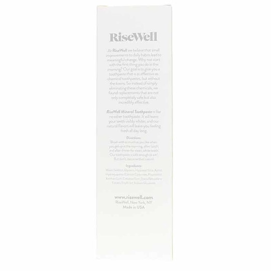 Mineral Toothpaste, RW