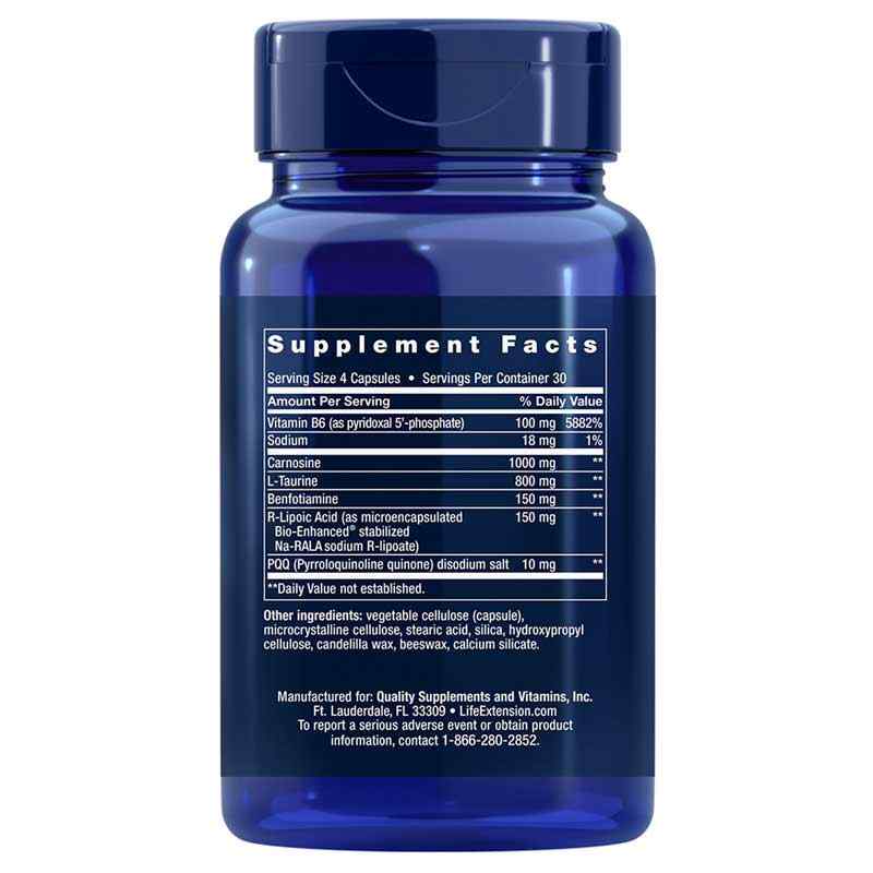 Mitochondrial Energy Optimizer with BioPQQ, Life Extension