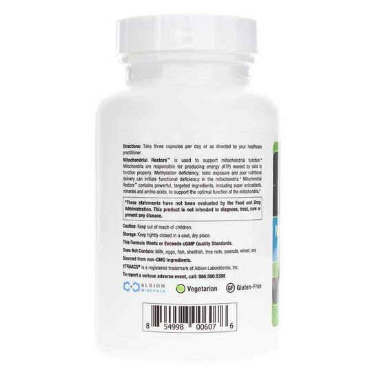Mitochondrial Restore, 90 Veg Capsules, NBX