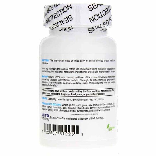 MitoPrime, 30 Veg Capsules, XYM