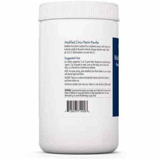 Modified Citrus Pectin Powder, 16 Oz, ARG