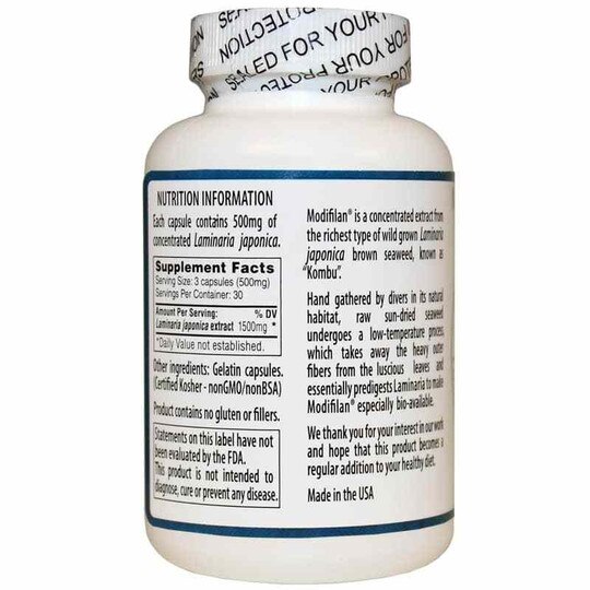 Modifilan Seaweed Extract, 90 Capsules, MDF