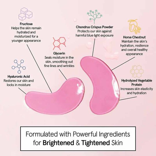 Moisturizing Under Eye Masks, 24 Pairs, GS