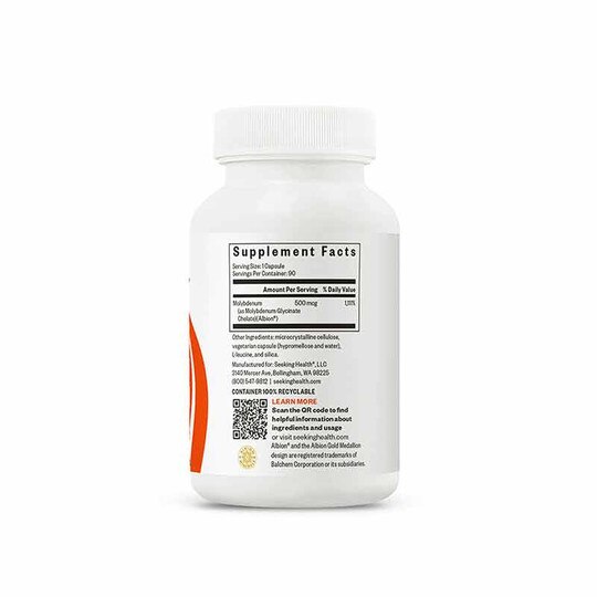 Molybdenum 500 Mcg, 90 Veg Capsules, SKH