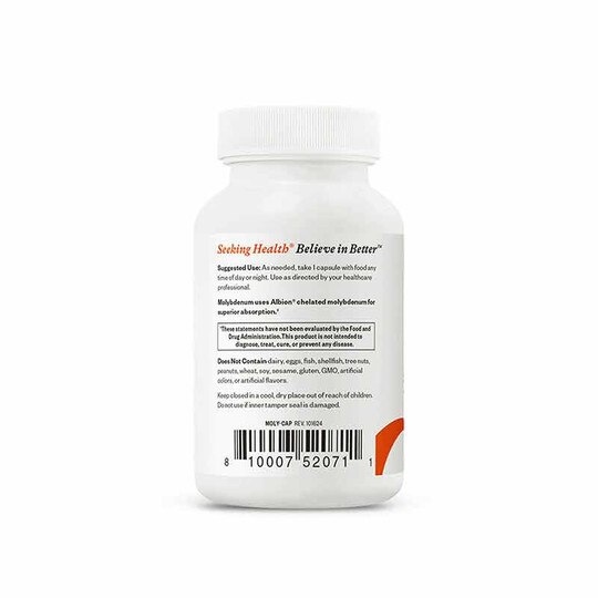 Molybdenum 500 Mcg, 90 Veg Capsules, SKH