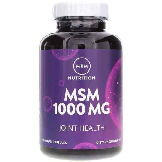 MSM 1000 Mg, 120 Vegan Capsules, MRM