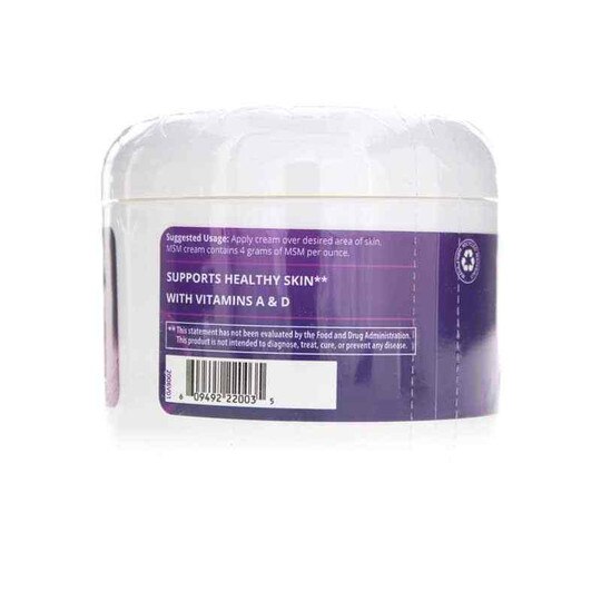 MSM Cream, 4 Oz, MRM