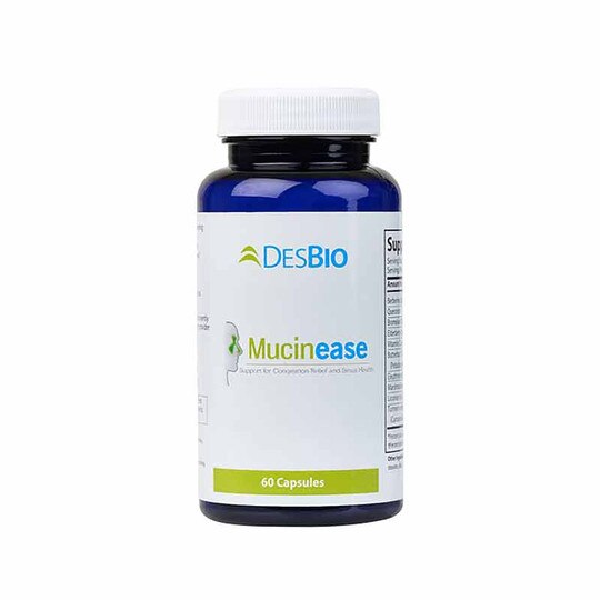 Mucinease, 60 Capsules, DB