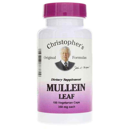 Mullein Leaf, 100 Veg Capsules, DRC