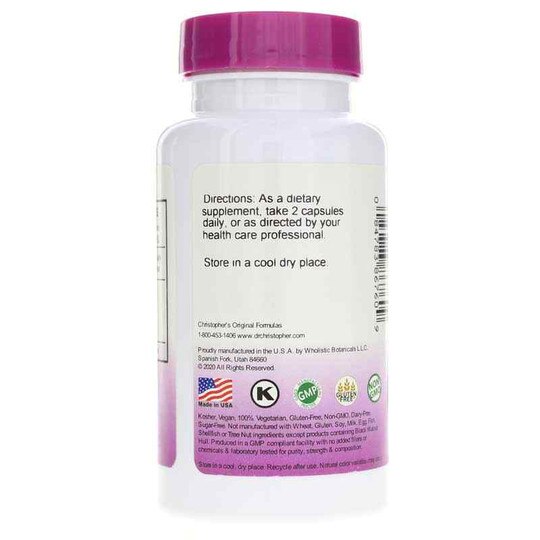 Mullein Leaf, 100 Veg Capsules, DRC