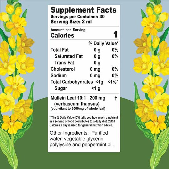 Mullein Mint, 2 Oz, BTN