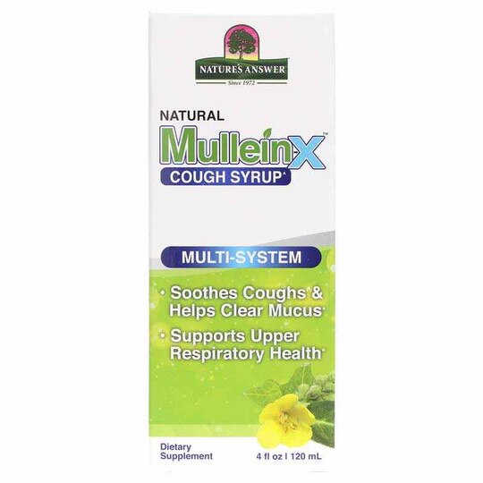 Mullein-X Cough Syrup Multi-System, 4 Oz, NAN