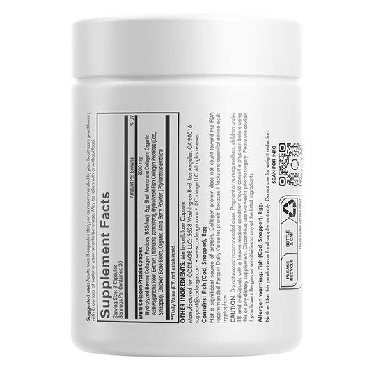 Multi Collagen Caps, 90 Capsules, CDE