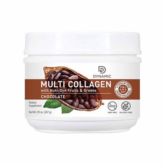 Multi Collagen with Fruits & Greens Chocolate, 20 Oz, ND