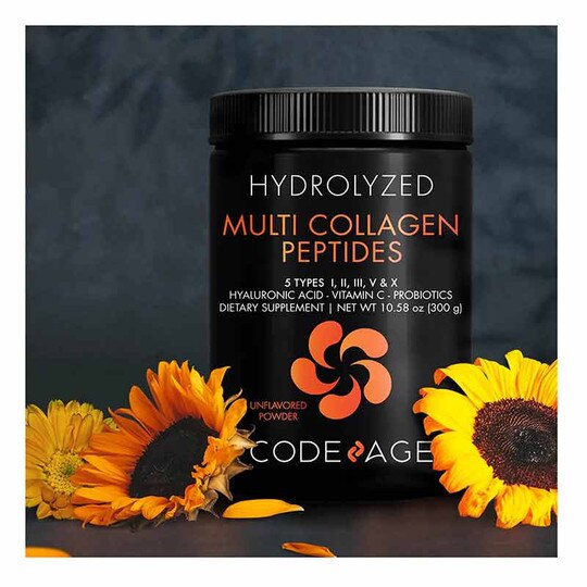 Multi Collagen Peptides + Probiotics, 10.58 Oz, CDE