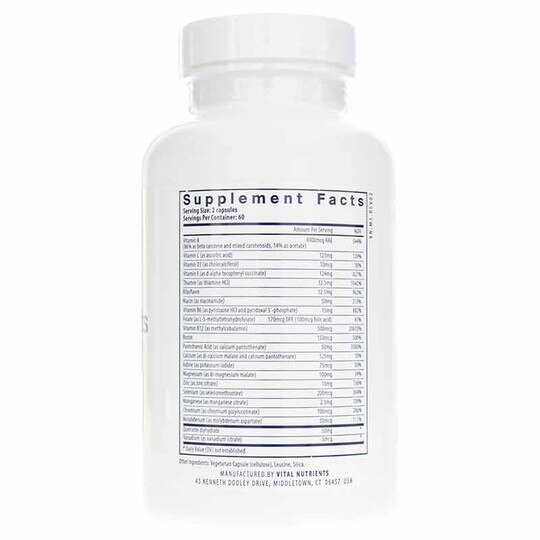 Multi-Nutrients 5 (Boron, Copper & Iron Free), 120 Caps, VTN