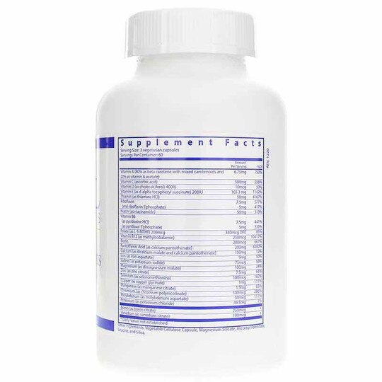 Multi-Nutrients with Iron & Iodine, 180 Capsules, VTN