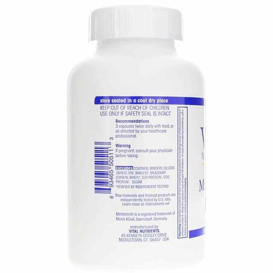 Multi-Nutrients with Iron & Iodine, 180 Capsules, VTN