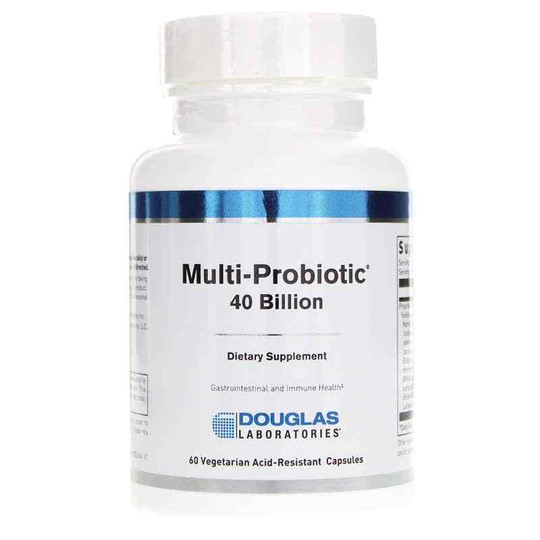 Multi Probiotic 40 Billion, 60 Veg Capsules, DGL