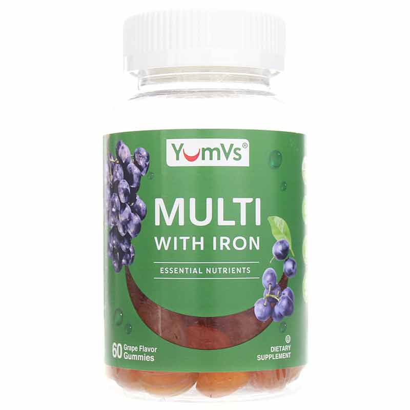 Multi Vitamin with Iron, Yum V's