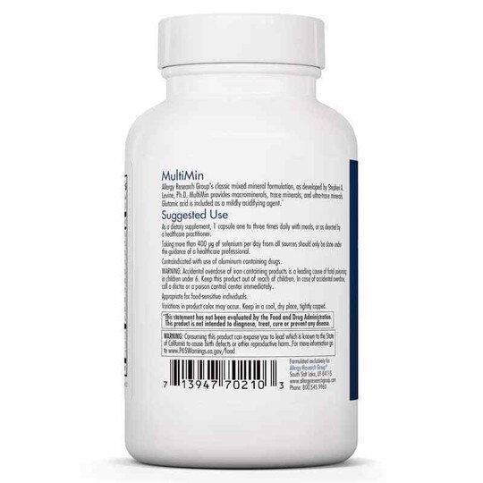 MultiMin, 120 Veg Capsules, ARG