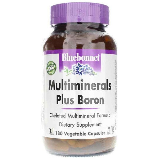 Multiminerals Plus Boron, 180 Veg Capsules, BB