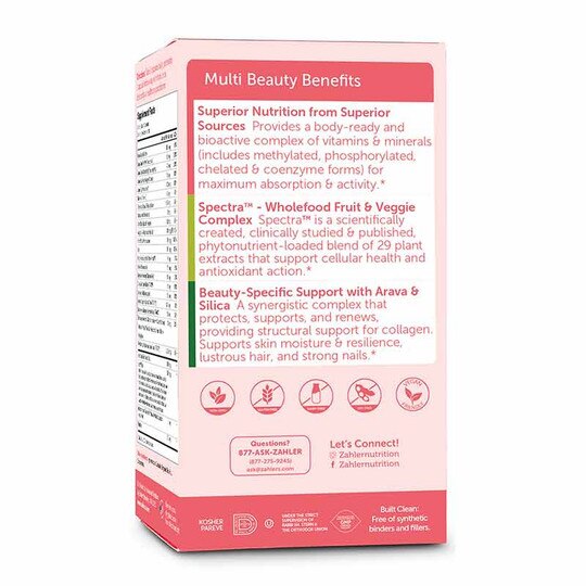 Multivitamin Beauty, 60 Capsules, ZHL