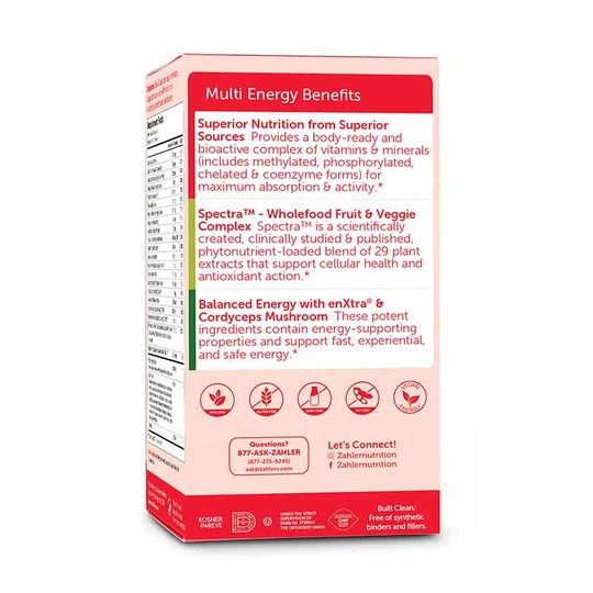 Multivitamin Energy, 60 Capsules, ZHL