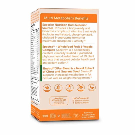 Multivitamin Metabolism, 60 Capsules, ZHL