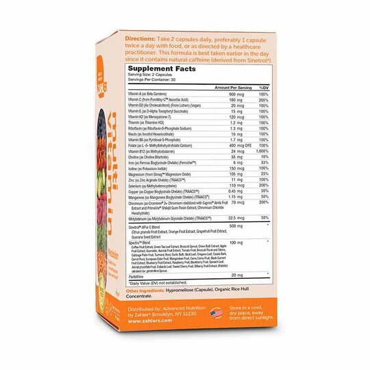 Multivitamin Metabolism, 60 Capsules, ZHL
