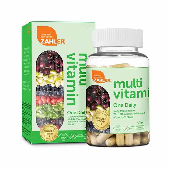 Multivitamin One Daily, 60 Capsules, ZHL