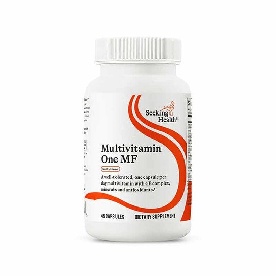 Multivitamin One MF Methyl-Free, 45 Veg Capsules, SKH
