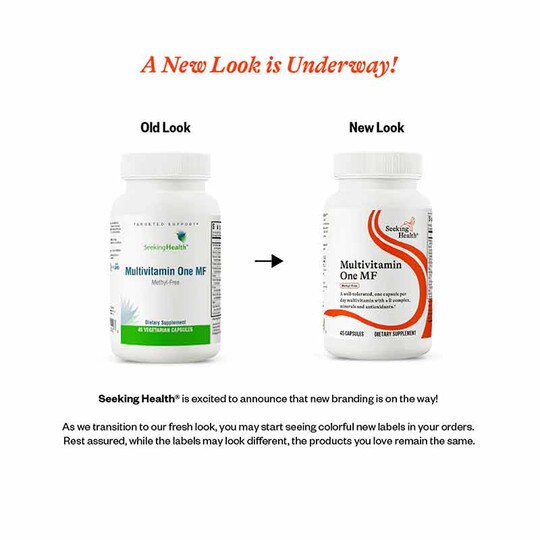 Multivitamin One MF Methyl-Free, 45 Veg Capsules, SKH