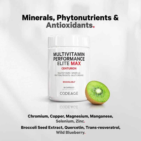 Multivitamin Performance Elite Max, 90 Capsules, CDE