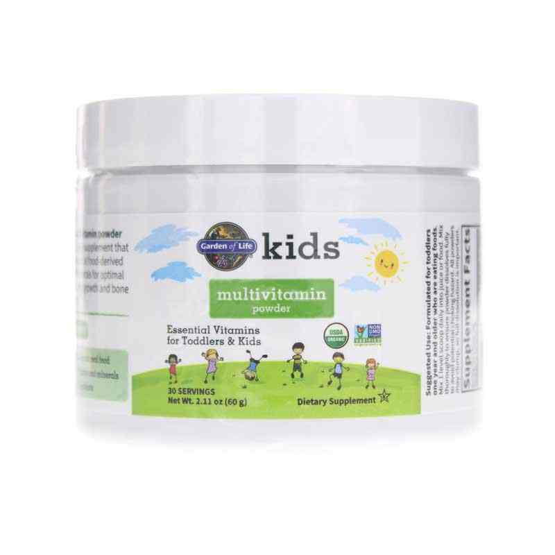 Multivitamin Powder, Garden of Life Kids