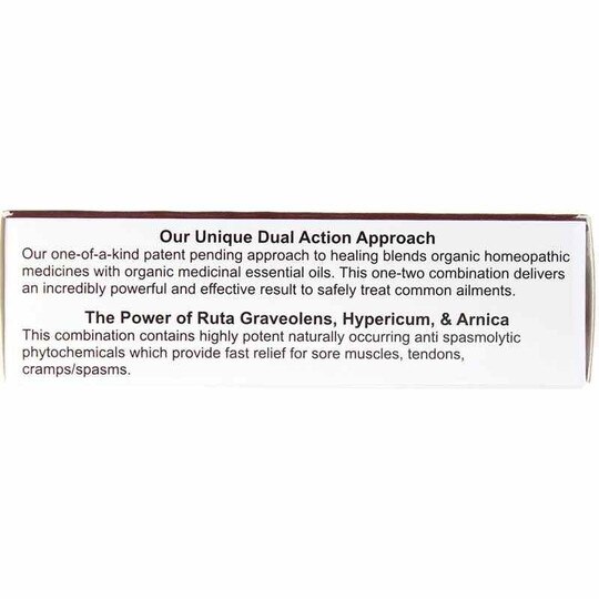 Muscle Pain Organic Plant Medicine Roll On, .14 Oz, FON