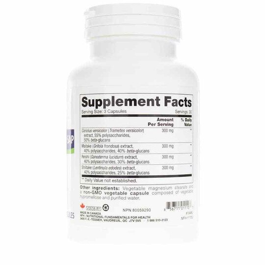 Mushroom Complex SAP, 90 Capsules, NFH