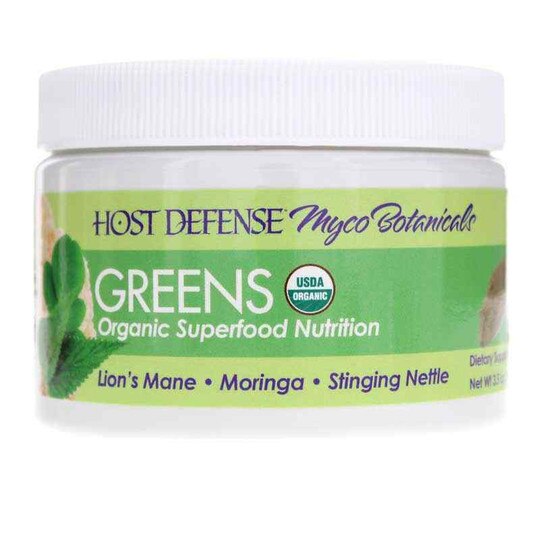 MycoBotanicals Greens Powder, 3.5 Oz, HDF